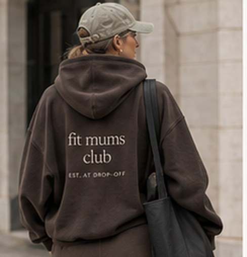 Espresso Club Hoodie, back embroidery